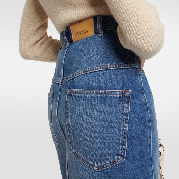 Isabel Marant Dipoma Denim Midi Skirt, Size 38 (6) - Picture 4 of 8